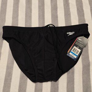 Speedo PowerFlex Eco Solar 1" Swim Brief Speedo - Black - 36 (large)